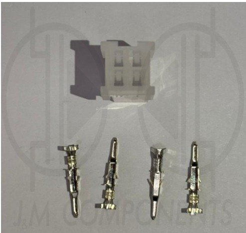 CONECTOR HOUSING FIT 4 VIAS 